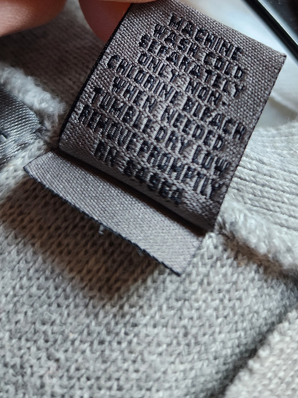 Men's Gray 100 % Cotton V-Neck Button Vest - Picture 4 of 5